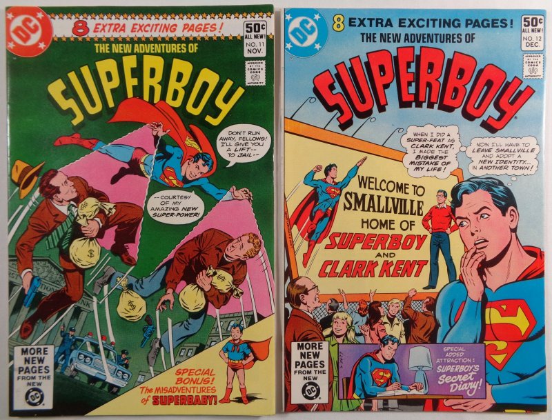 New Adventures of Superboy #4-43 Lot of 37 Bronze Age DC Comics Box Shipped