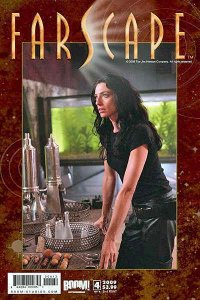Farscape #4 (2nd) VF ; Boom! | Claudia Black Photo Cover