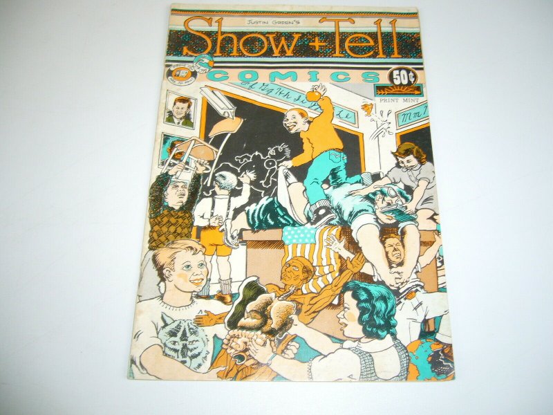 Justin Green's Show + Tell Comics #1 VG (1st) print mint underground comix