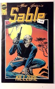 Mike Grell's Sable #5 (1990) First Comics 1st Print Comic Book