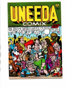 Uneeda Comix #8 - 1st Print - R Crumb - Underground - Print Mint - 1970 - FN