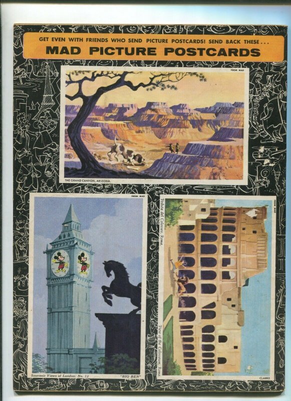 MAD #34  (4.0) 1957 FIREWORKS  COVER