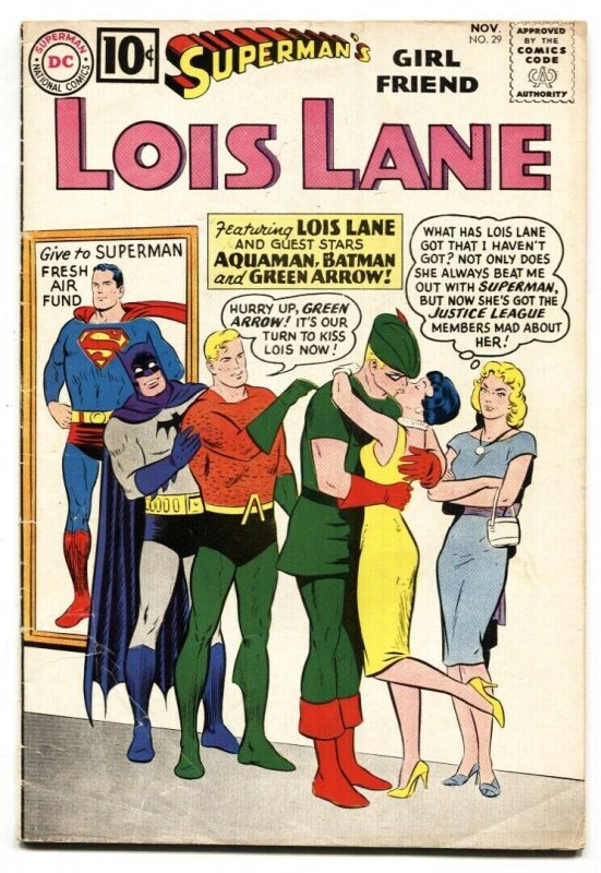 SUPERMAN'S GIRL FRIEND LOIS LANE #29-BATMAN-SUPERMAN