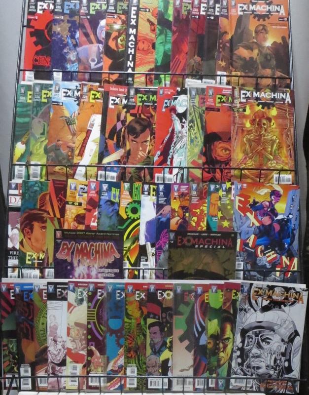 Ex Machina (Wildstorm 2004) #2-45,47-50  Brian K. Vaughn Powered Fanboy! VF/+