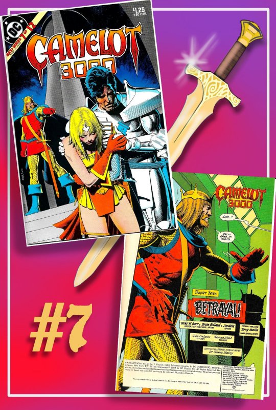 CAMELOT 3000 #1 - 12 (1983-85) 8.0 VF Complete Maxi-Series!  Brian Bolland!