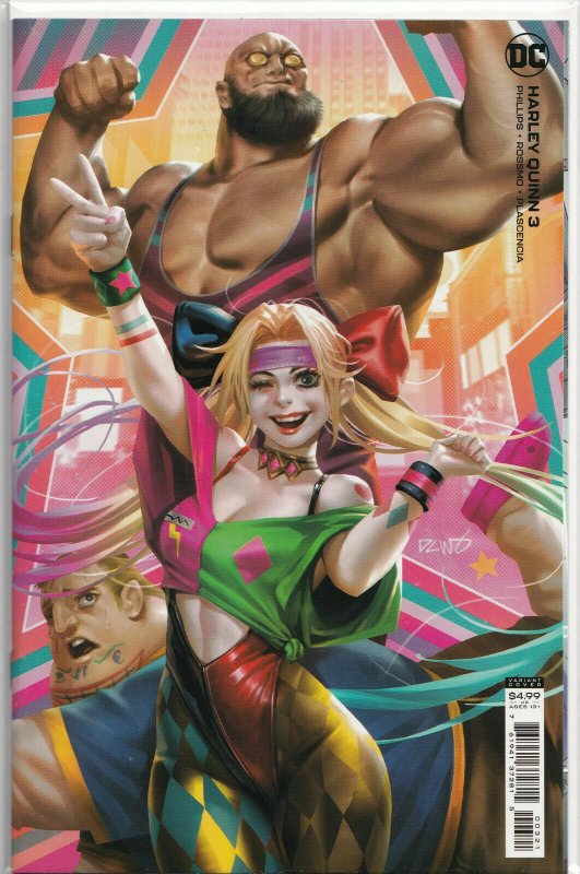 HARLEY QUINN #3 NM CVR B DERRICK CHEW CARD STOCK VARIANT DC COMICS