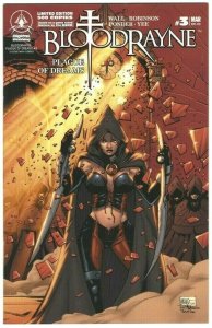 Bloodrayne Plague of Dreams #3 (Bloodrayne 8) Cover RRP - Digital Webbing - 2007