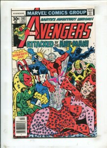 Avengers #161 - New Wonder Man Costume; Perez Art - Newsstand (9.0) 1977