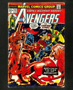 Avengers #112 1st Appearance Mantis! Black Widow!