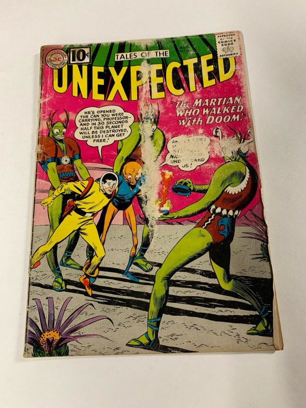 Tales Of The Unexpected 64 1.8 Good- Gd- Dc Silver Age Water Damage