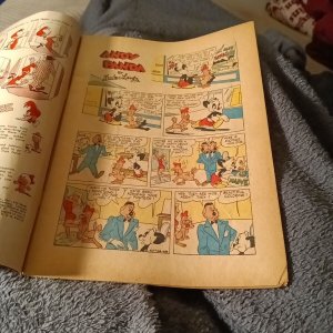 WALTER LANTZ NEW FUNNIES #138 Golden Age Woody Woodpecker Dell Comics 1948 The
