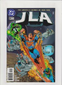 JLA #21 VF+ 8.5 DC Comics 1998 Superman,Batman,Flash,Green Lantern,Wonder Woman