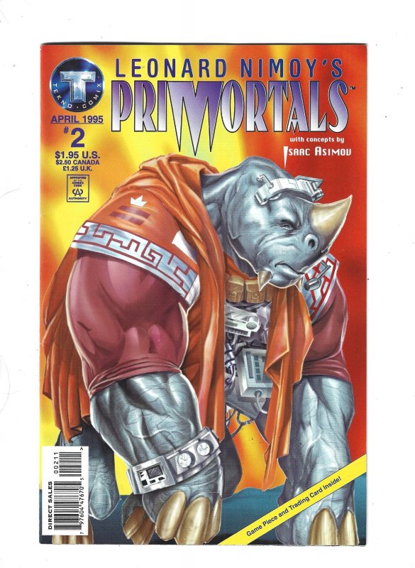 Leonard Nimoy's Primortals #1 through 6 (1995)