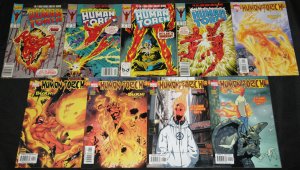 Marvel Copper-Modern HUMAN TORCH 18pc Count Comic Lot Grade VF-NM Fantastic Four