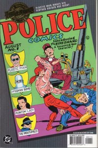 POLICE COMICS #1, NM-, Millennium Ed., Plastic Man, DC, 2000 more DC in store