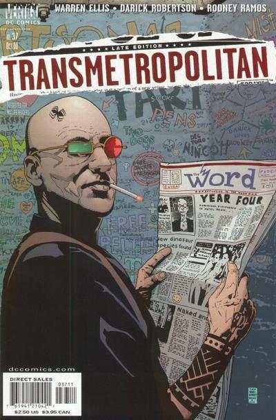 Transmetropolitan #37, NM + (Stock photo)