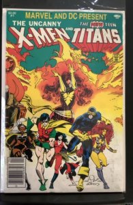 Marvel and DC Present featuring The Uncanny X-Men and The New Teen Titans #1 ...