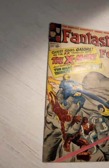 Fantastic Four #28 (1964)vs the X-men, puppet master and more see description