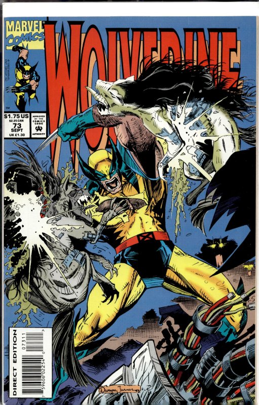 Wolverine #73 (1993) Wolverine