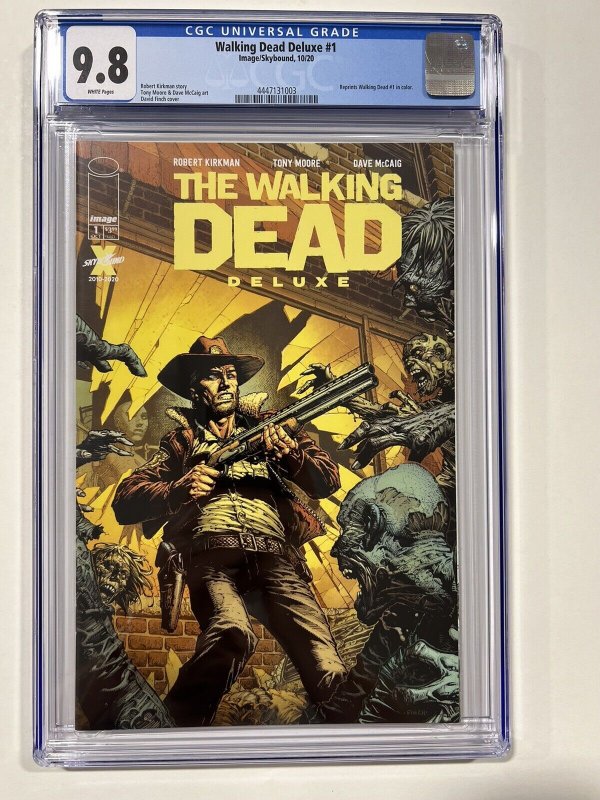 Walking Dead Deluxe 1 CGC 9.8 2020 Image/Skybound Comics