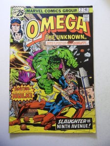 Omega the Unknown #2 (1976) FN+ Condition MVS Intact