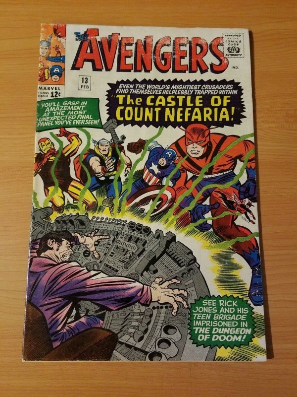 The Avengers #13 ~ VERY GOOD - FINE FN ~ 1965 MARVEL COMICS