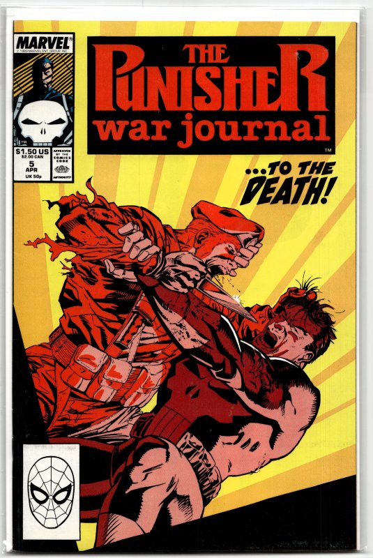 The Punisher War Journal #5 (1989) Punisher