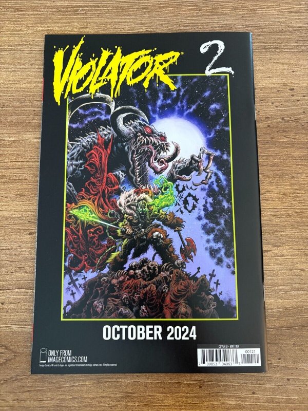 Violator # 1 NM 1st Print Variant Cover Image Comic Book Spawn 6 J277