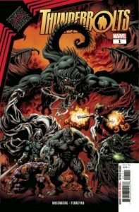 King In Black Thunderbolts #1 Kyle Hotz Cover Marvel Comics 2021 