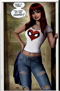 The Amazing Spider-Man #27 Szerdy Virgin Cover (2023) Spider-Man