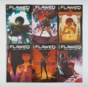 Flawed #1-6 VF/NM complete series Chuck Brown ; Image