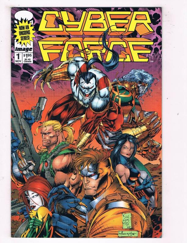 Cyber Force #1 VF/NM Image Comics Book Silvestri Nov 1994 DE43 TW14