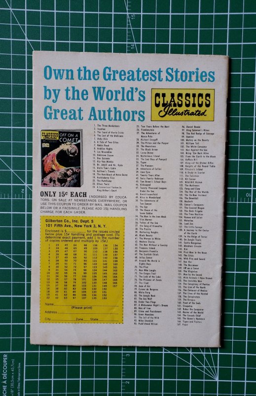 Classics Illustrated #136 (1957)