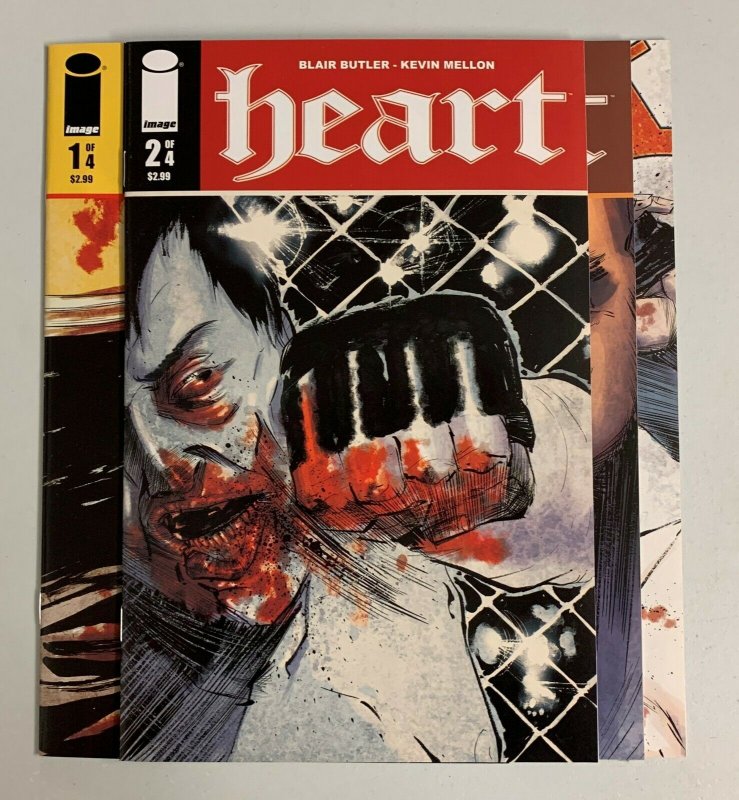 Heart #1-4 Set (Image 2011) 1 2 3 4 Blair Butler (9.0+) 