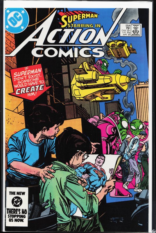 Action Comics #554 Direct Edition (1984) Superman