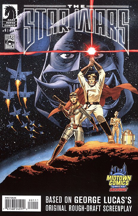 STAR WARS: LUCAS DRAFT (2013 Series) #1 MIDTOWN ED Near Mint Comics Book