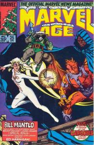 Marvel Age #25 VF/NM; Marvel | save on shipping - details inside