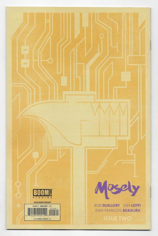 Mosely #2 Boom! Studios 2023 Rob Guillory Unlockable Variant 