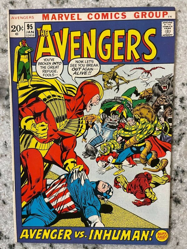 Avengers # 95 NM Marvel Comic Book Black Panther Iron Man Captain America RD1