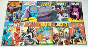 Justice #1-32 VF/NM complete series - new universe - peter david set lot