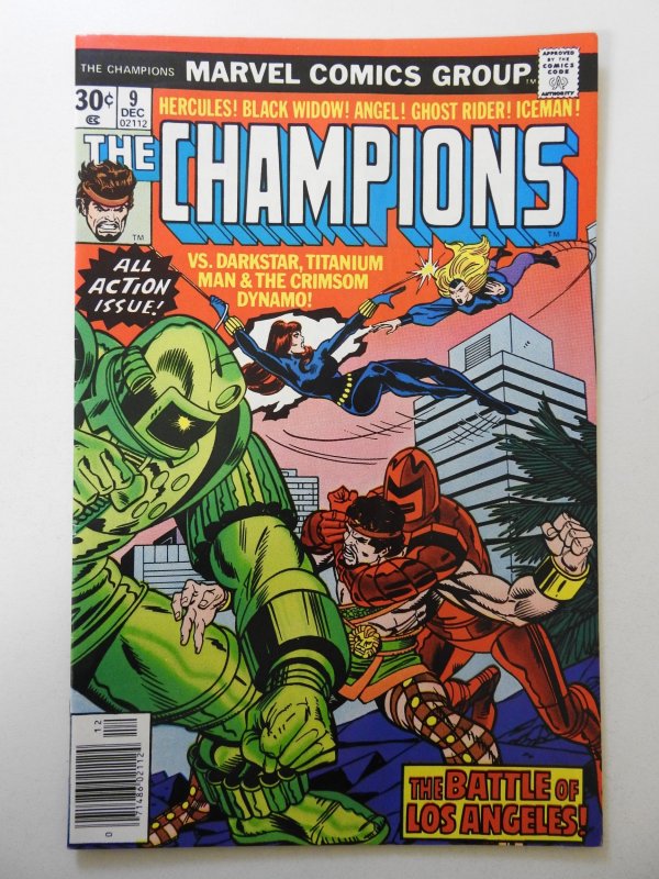 The Champions #9 (1976) FN+ Condition!