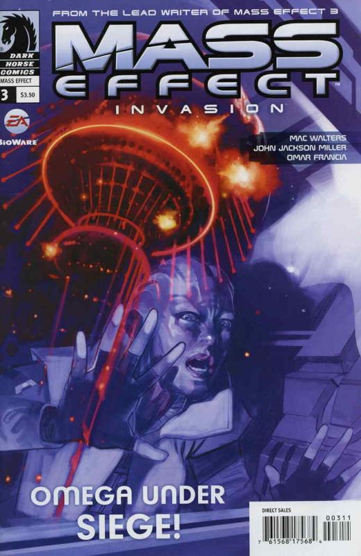 Mass Effect: Invasion #3 VF/NM; Dark Horse | save on shipping - details inside