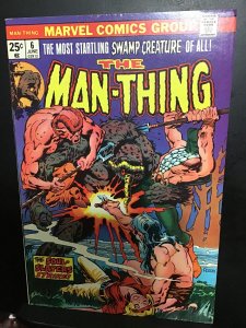 Man-Thing #6 (1974) Hi grade 6 issue key! Oregon certificate! VF/NM Wow!