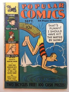 Popular Comics #32 (1938) Sharp VG Condition!! HTF Comic!