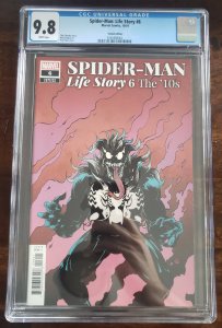 Spider-Man Life Story 6 CGC 9.8 1:25 ratio variant 1 of only 3 9.8s