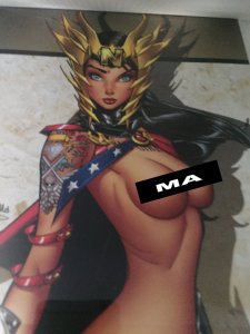 2020 Notti & Nyce Death Metal Wonder Woman Cosplay Paul Green Virgin Variant