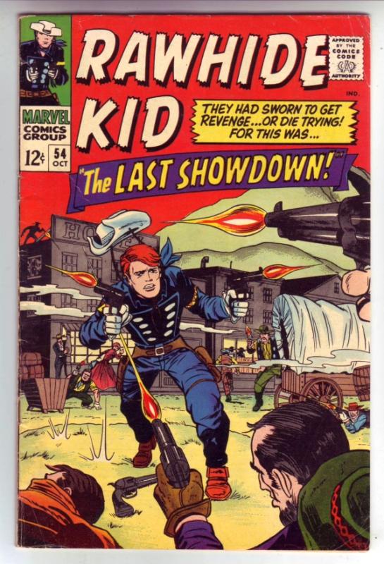 Rawhide Kid #54 (Oct-66) FN+ Mid-Grade Rawhide Kid