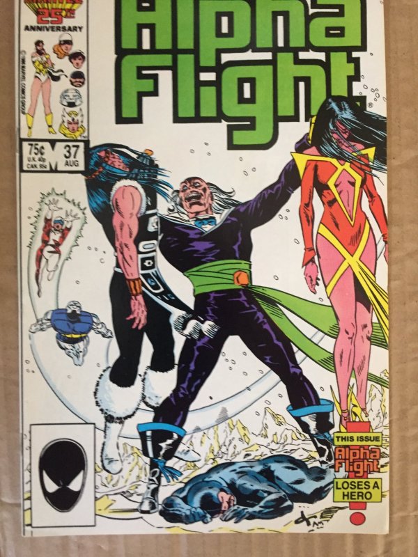 Alpha Flight #37 (1986)