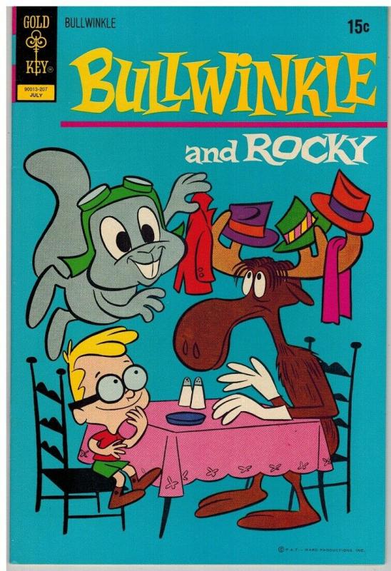 BULLWINKLE & ROCKY 4 VF+ July 1972