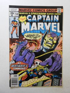 Captain Marvel #56 (1978) FN Condition! stain bc